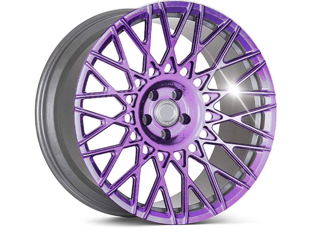 Rwraps™ Chrome Purple Vinyl Rim Wrap