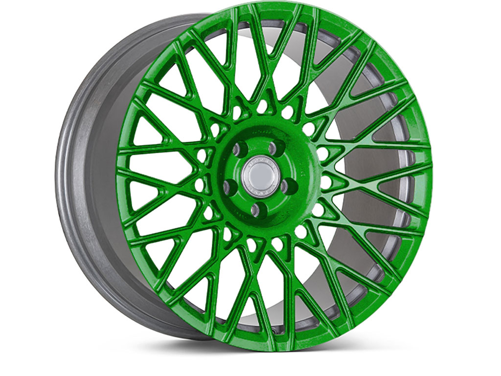 Rwraps™ Gloss Metallic Dark Green Vinyl Rim Wrap