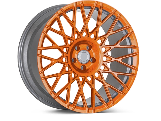 Rwraps™ Gloss Metallic Fire Orange Vinyl Rim Wrap