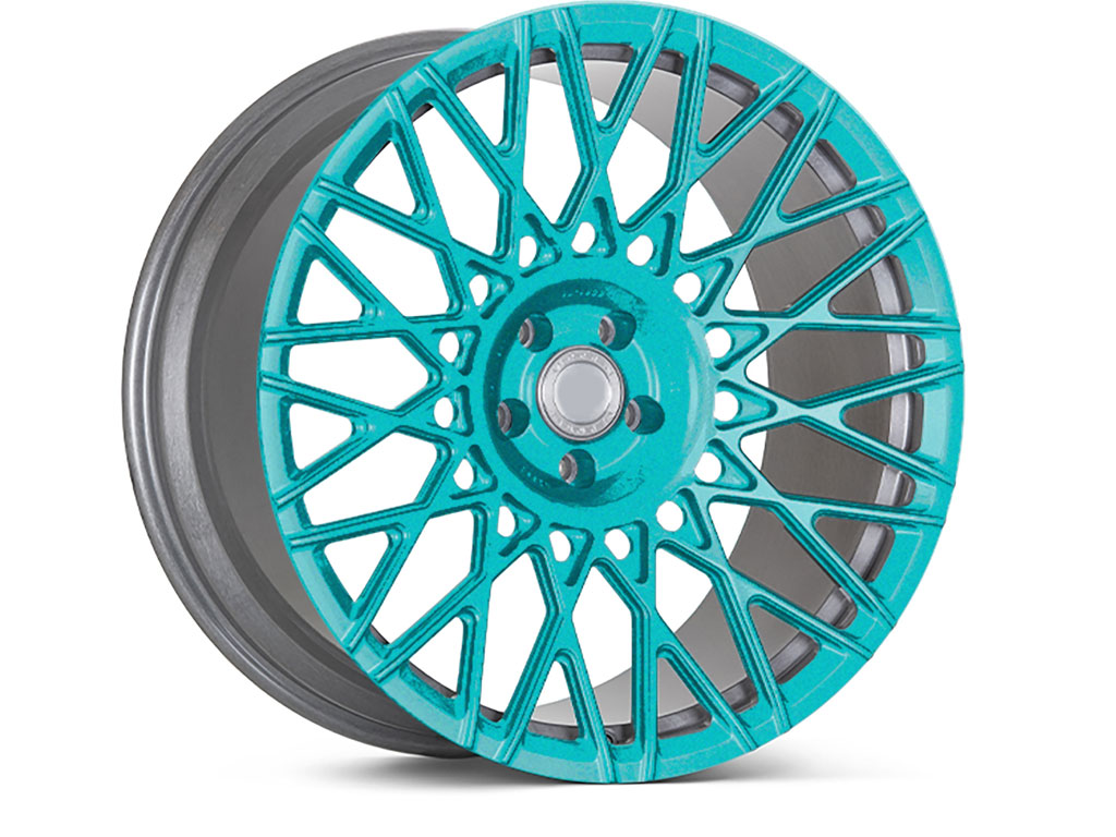 Rwraps™ Gloss Metallic Sea Green Vinyl Rim Wrap