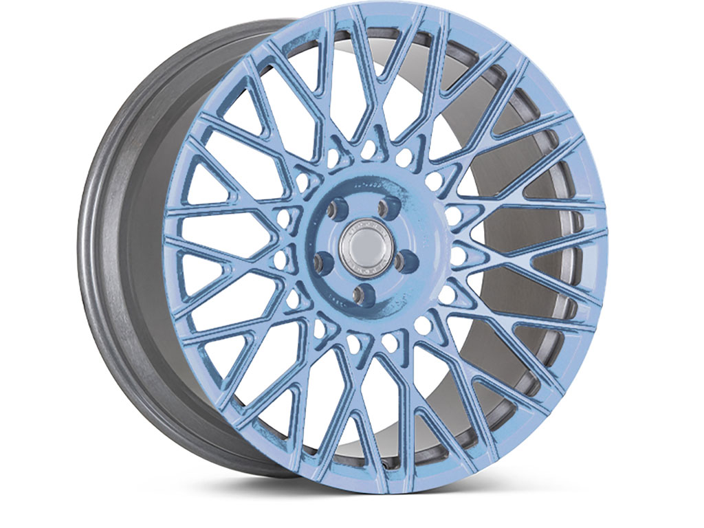 Rwraps™ Gloss Metallic Sky Blue Vinyl Rim Wrap