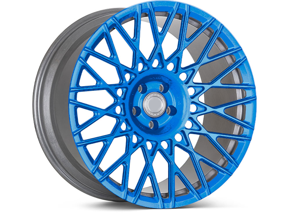 Rwraps™ Hyper Gloss Blue Vinyl Rim Wrap