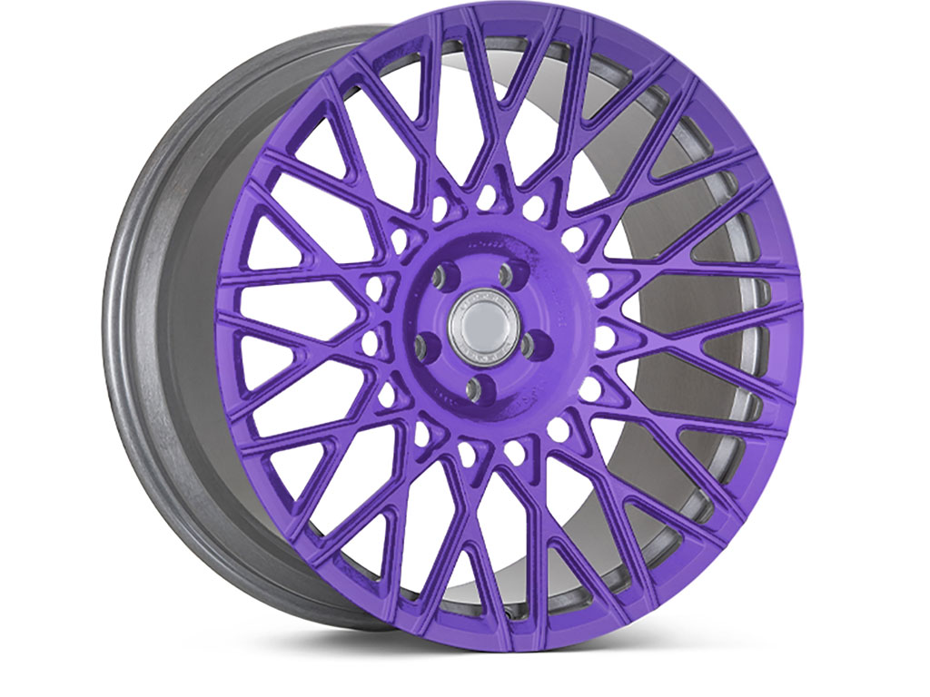 Rwraps™ Matte Chrome Purple Vinyl Rim Wrap