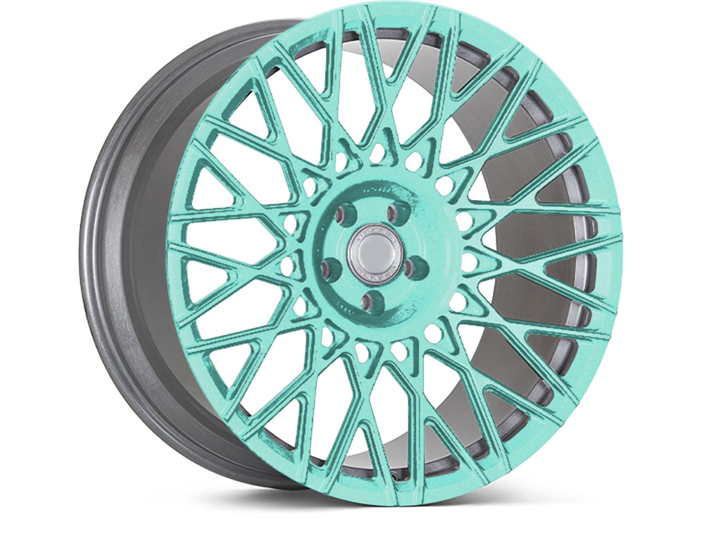 Rwraps™ Satin Metallic Turquoise Vinyl Rim Wrap