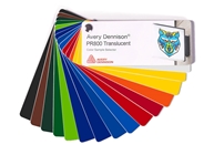 Avery Dennison PR800 Vinyl Film Sample Swatches