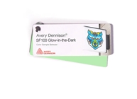 Avery Dennison SF100 Glow in the Dark Vinyl Film Sample Swatches