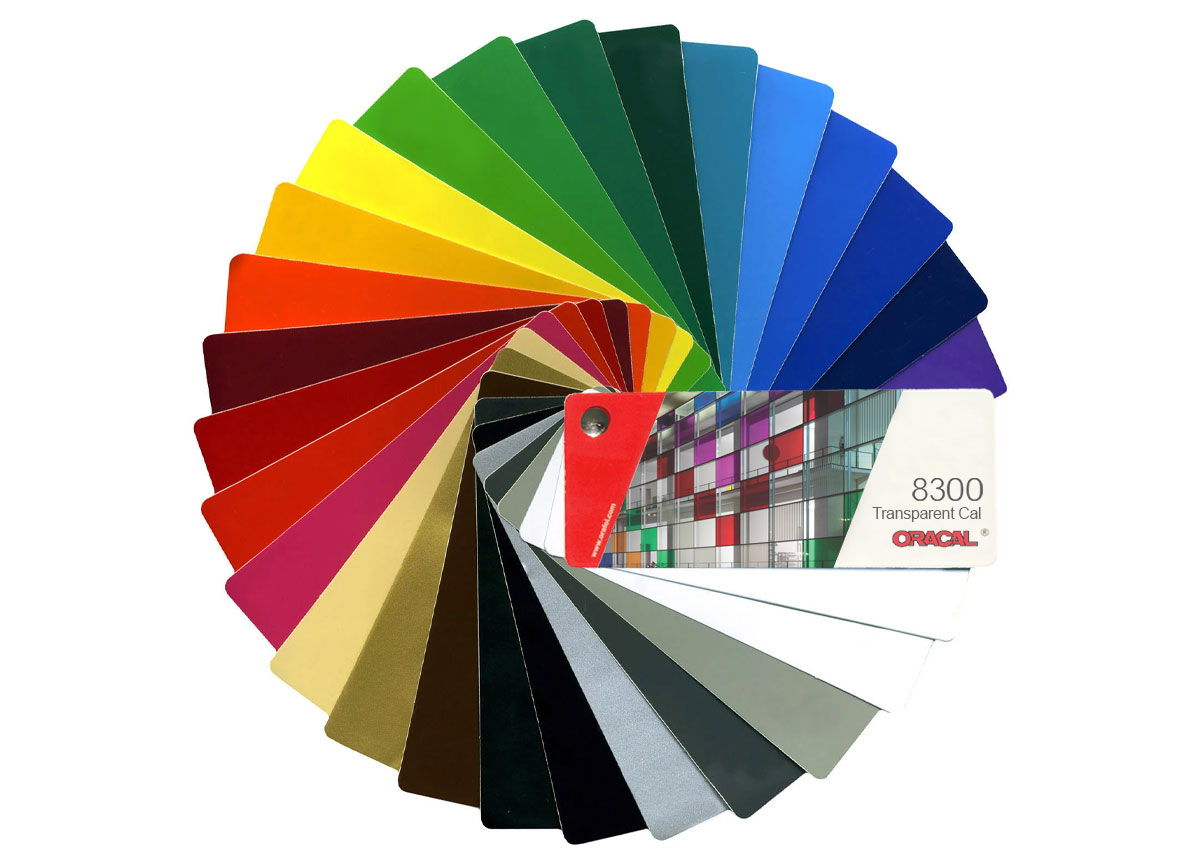 ORACAL 8300 Vinyl Film Sample Swatches