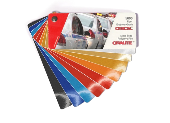 ORALITE 5600 Vinyl Film Sample Swatches