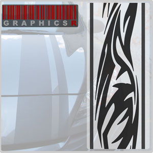 Racing Stripes - Tribal Stripe Graphic